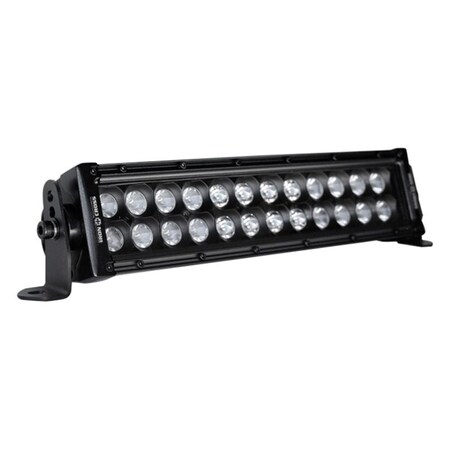 Iron Cross 12 In. Led Iron Cross Light Bar Bumper, Black IRC-GP12LEDMB